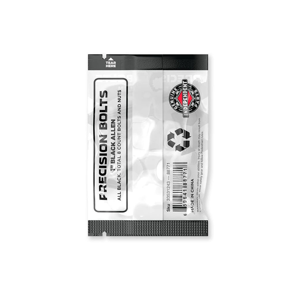 Independent Genuine Parts 1 inch Allen Hardware - Black - view 3
