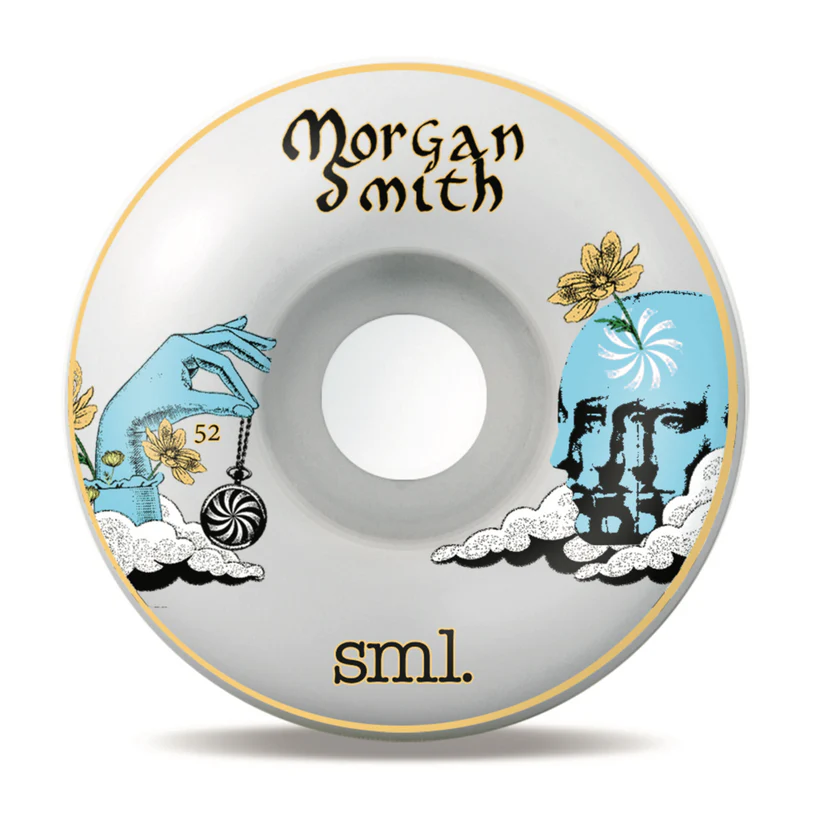 sml Morgan Smith Lucidity Series OG Wide 99a 52mm Skateboard Wheels - People Skate and Snowboard