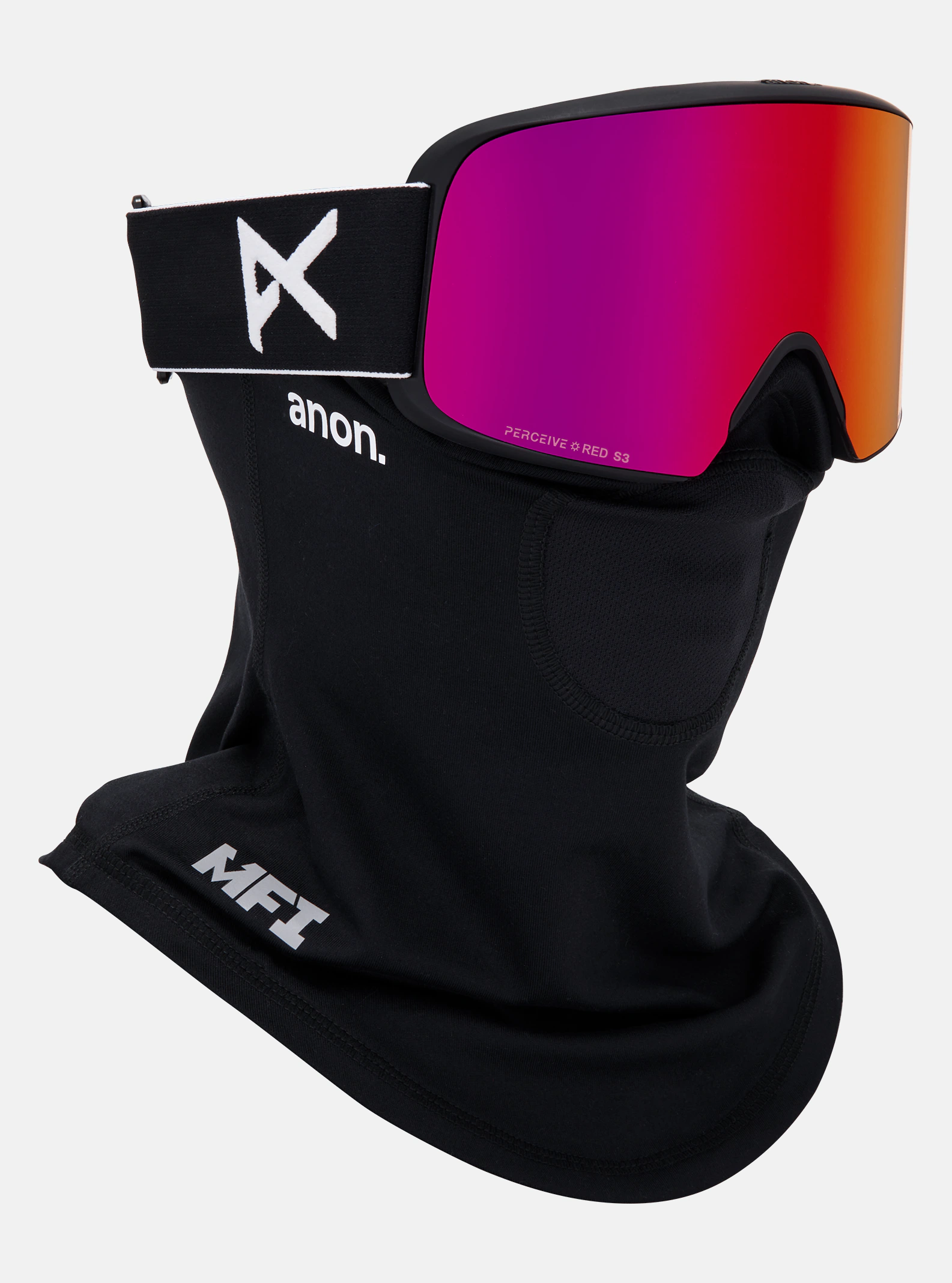 Anon M6 Cylindrical Goggles + Bonus Lens + MFI Face Mask - People Skate and Snowboard