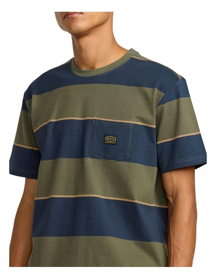 RVCA Dayshift Stripe Tee - People Skate and Snowboard