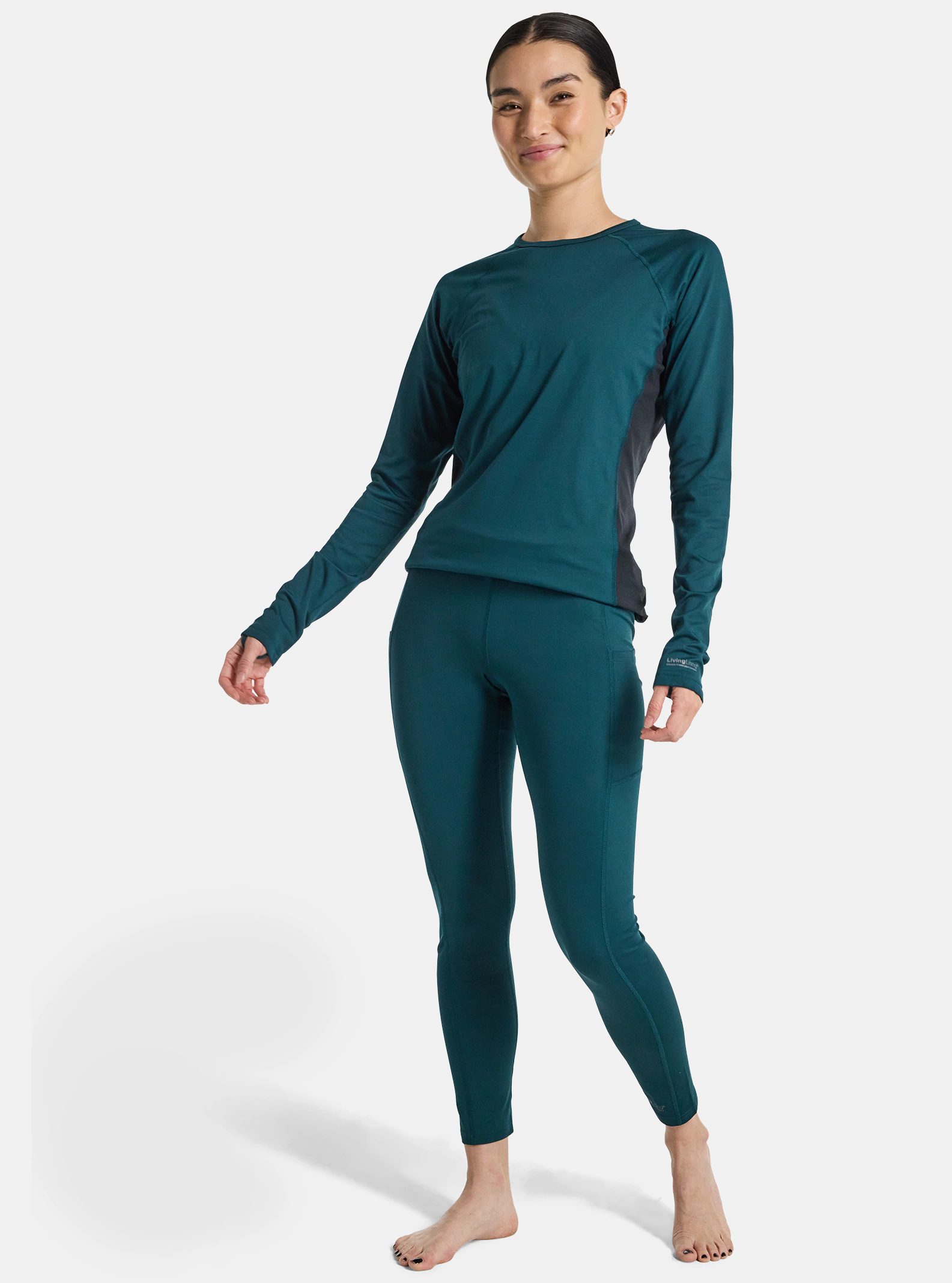 Burton Womens Midweight X Base Layer Crewneck size small - People Skate and Snowboard