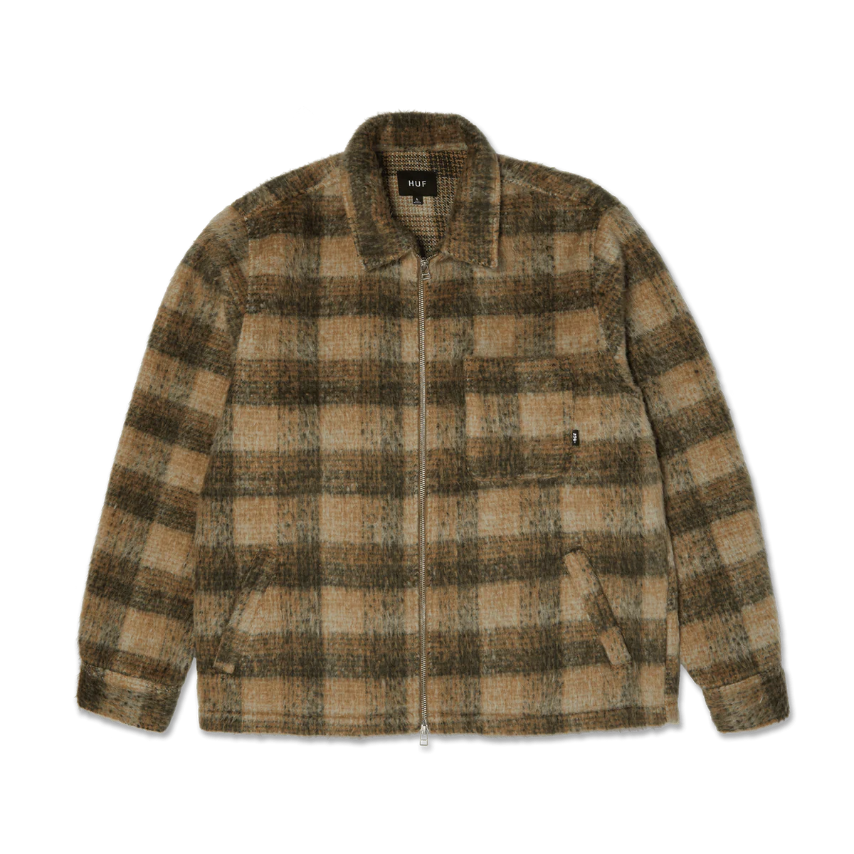 Huf Megablast Plaid Jacket - People Skate and Snowboard
