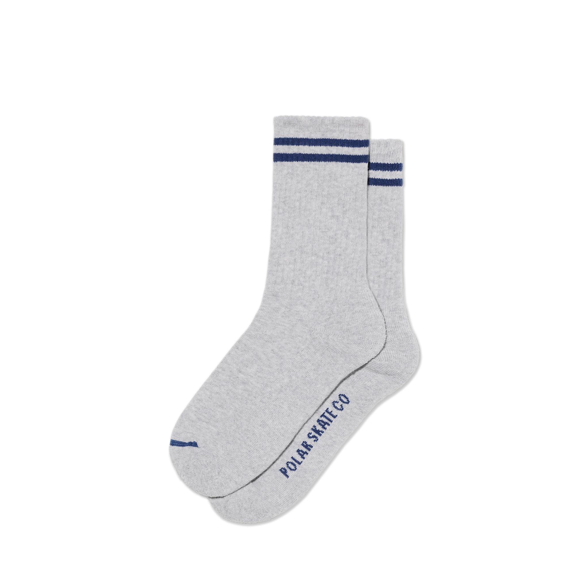 Polar Skate Co 2 Stripe Rib Socks - People Skate and Snowboard