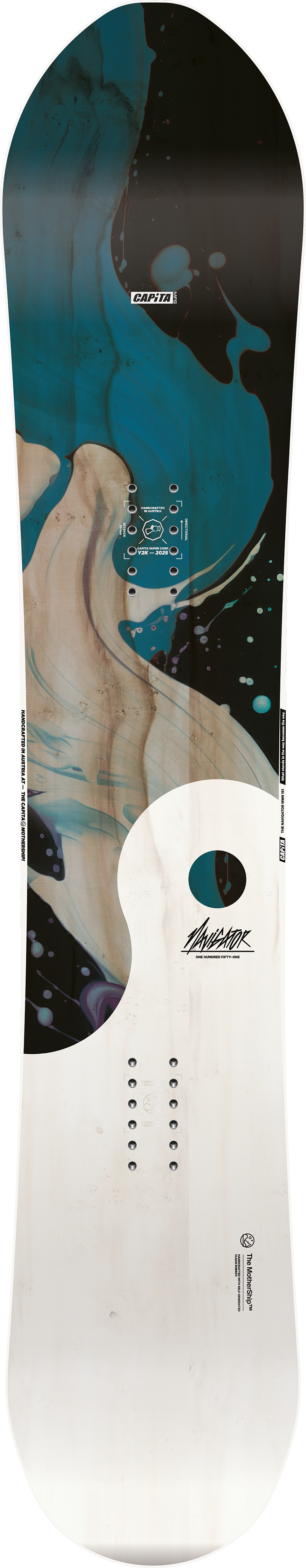 Capita Womens Navigator Snowboard 2026 - People Skate and Snowboard