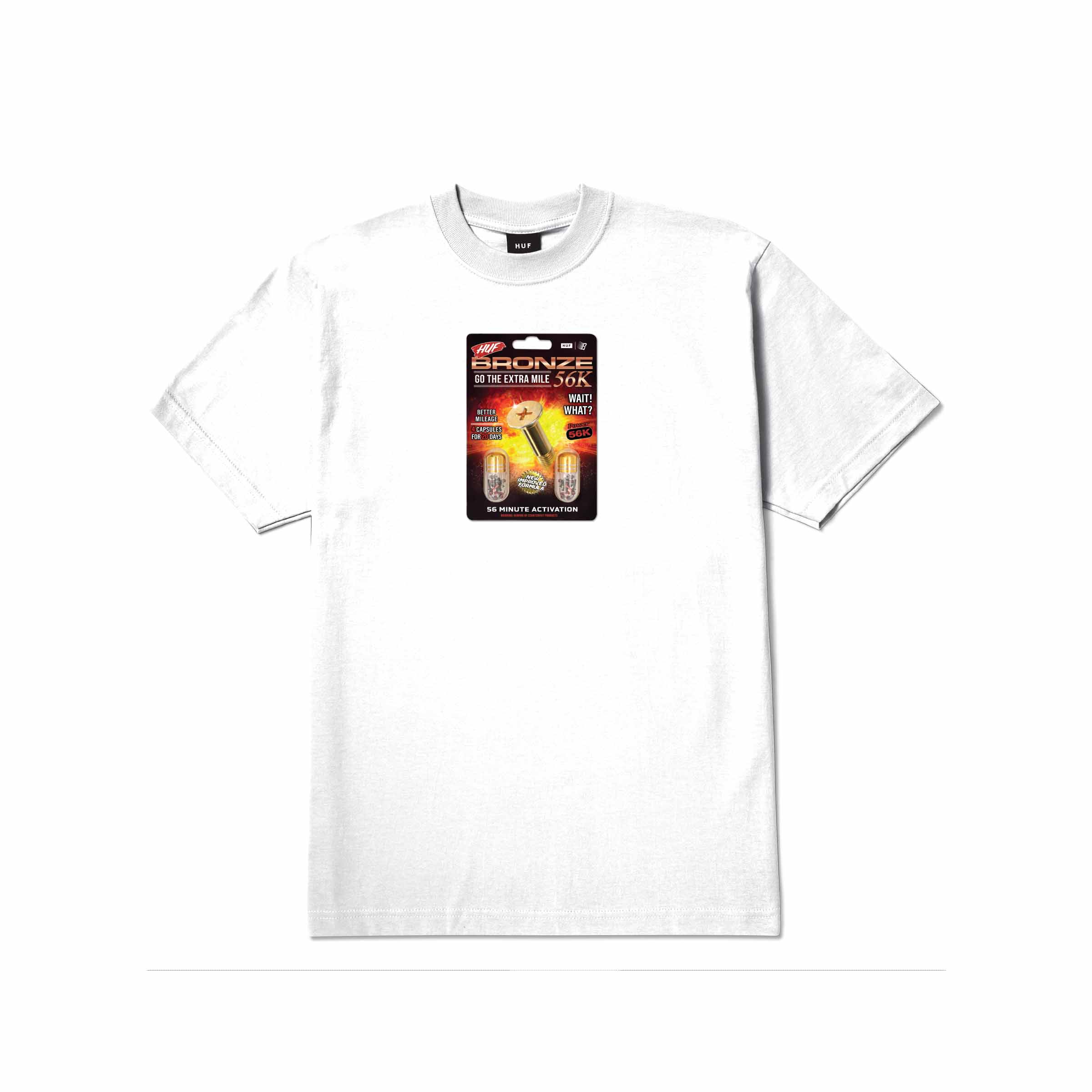 Huf x Bronze Enhanced Tee size medium - People Skate and Snowboard