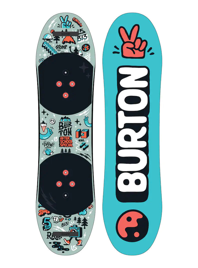 Burton Kids After School Special Snowboard Package - People Skate and Snowboard