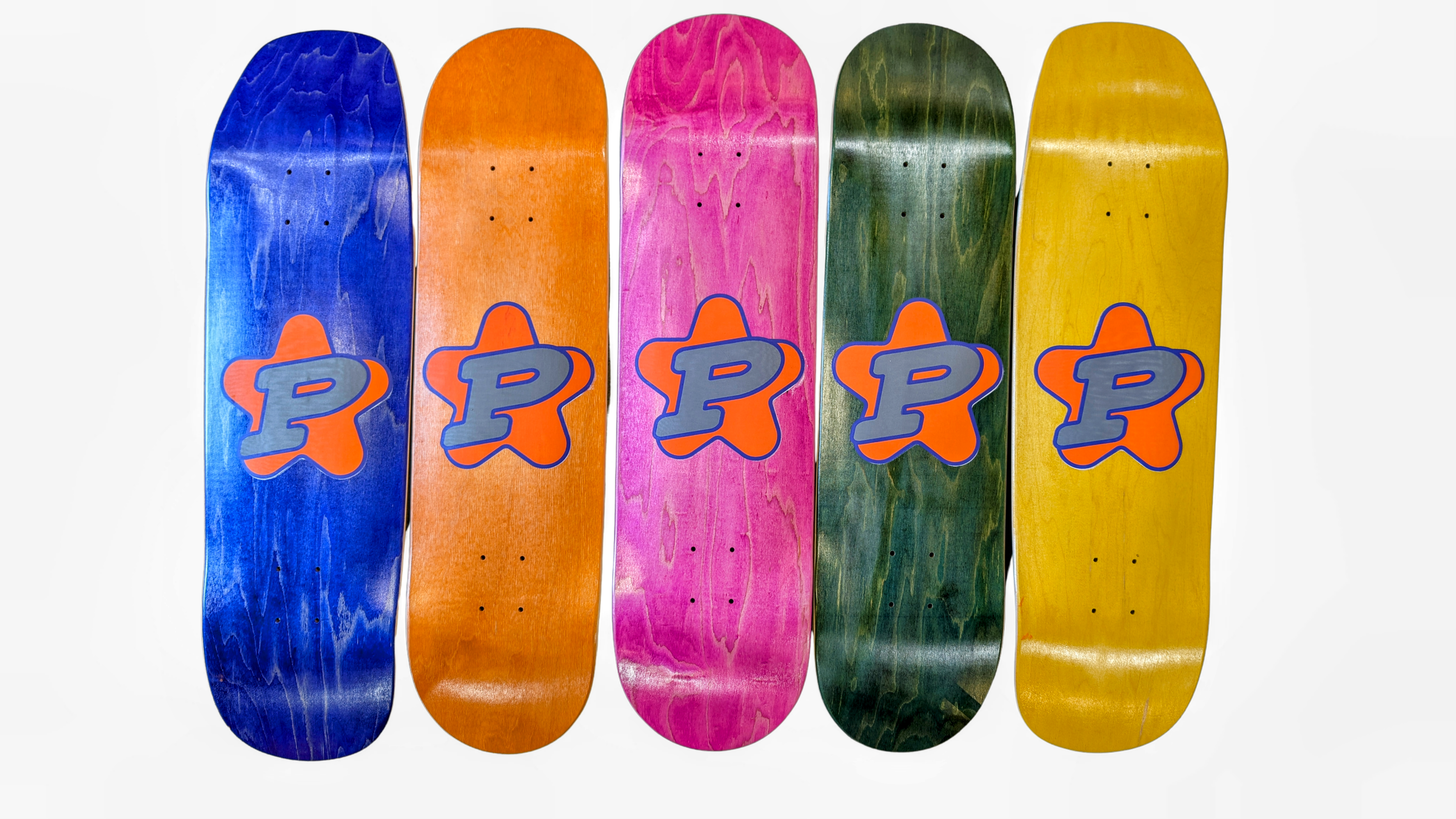 People Star Logo Skate Deck - People Skate and Snowboard