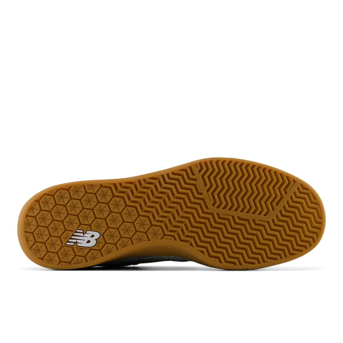 New Balance Numeric 440 V2 skate shoe outsole in grey and gum rubber