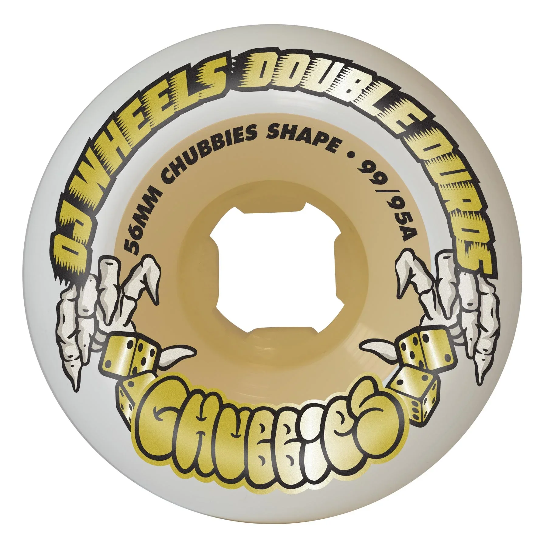 OJ Wheels Double Duro Chubbies 99a/95a Wheels 53mm - People Skate and Snowboard