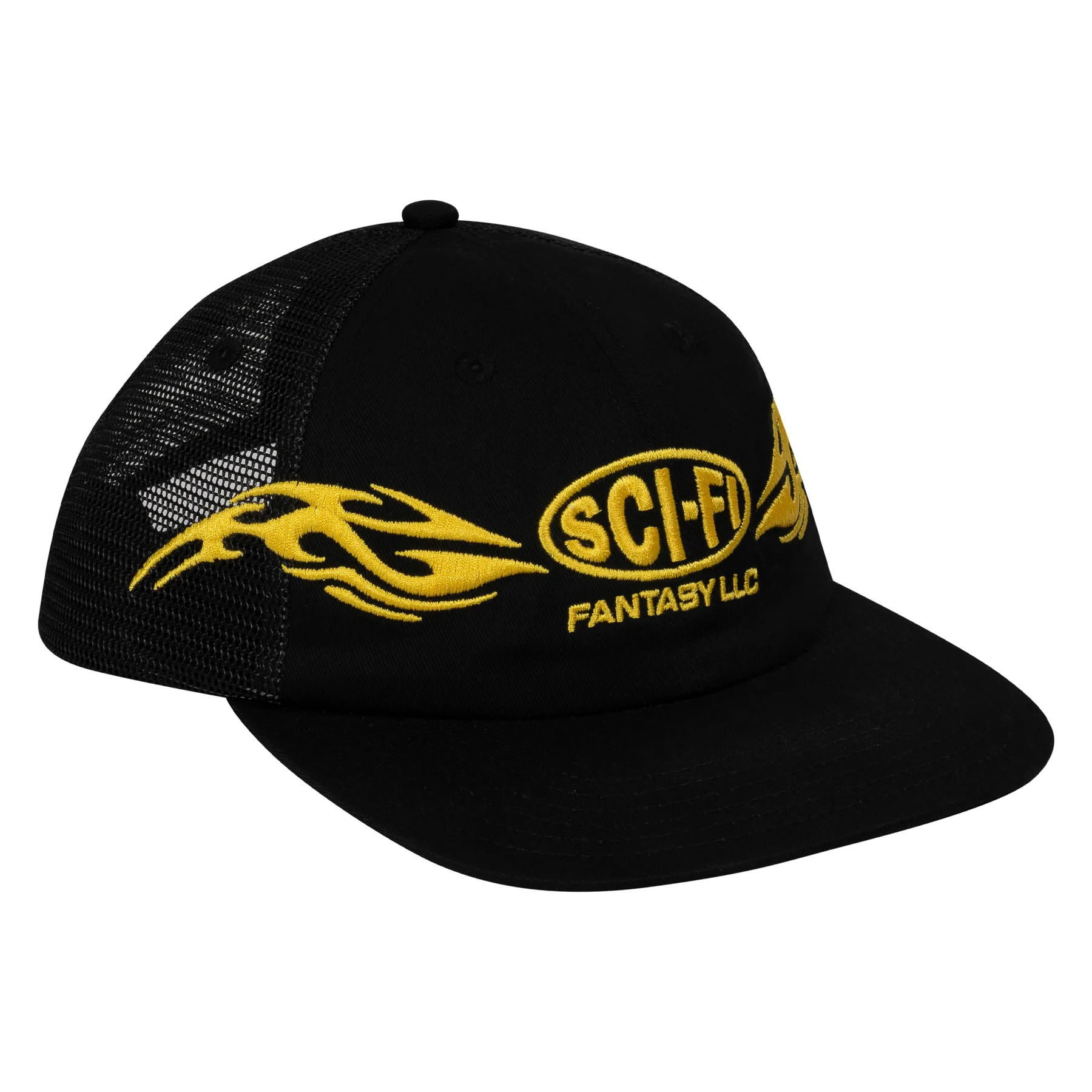 Sci-Fi Fantasy Origin Mesh Snapback Hat - People Skate and Snowboard