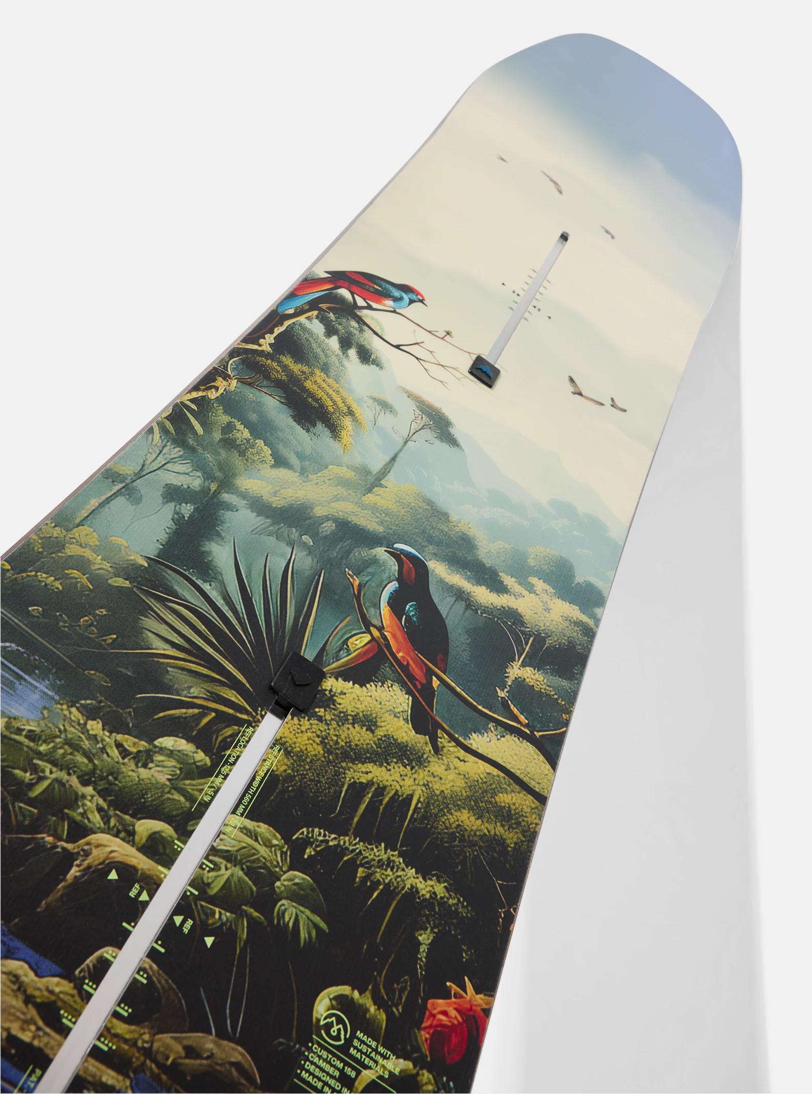 Burton Custom Camber Snowboard 'Jungle' 2026 - People Skate and Snowboard