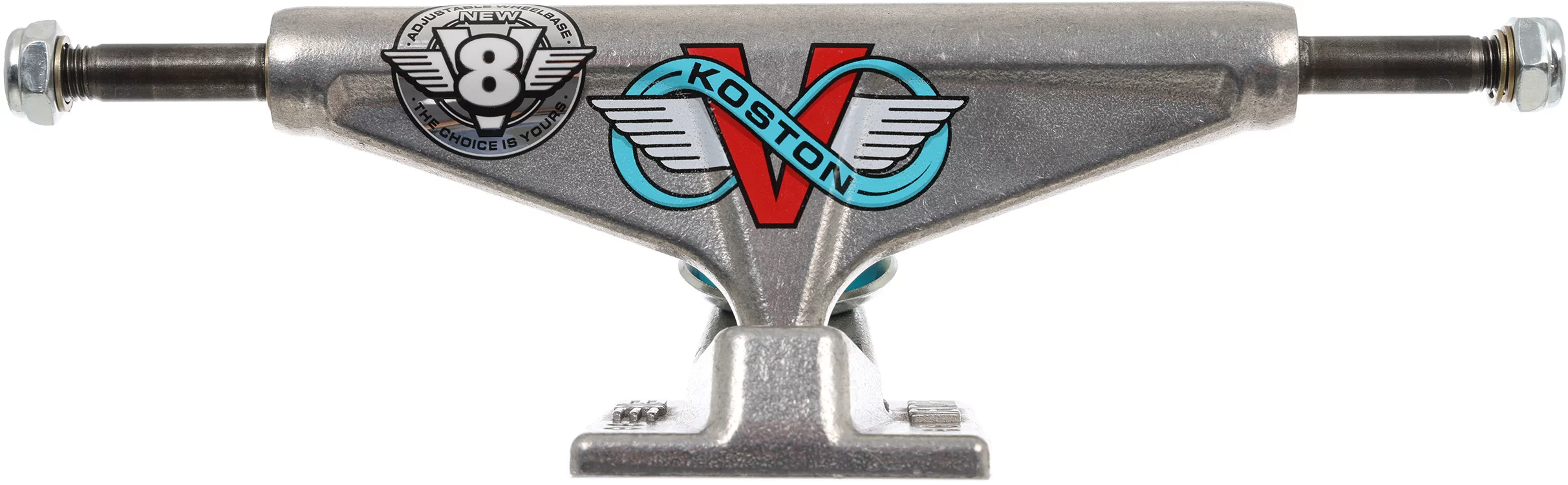 Venture Koston V8 Polished Trucks 5.8 - People Skate and Snowboard