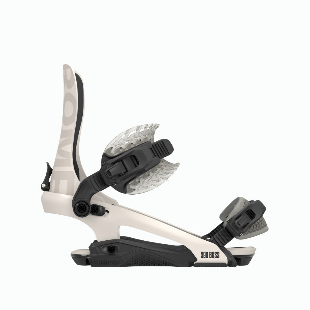 Rome 390 Boss FW Snowboard Bindings 2026 - People Skate and Snowboard
