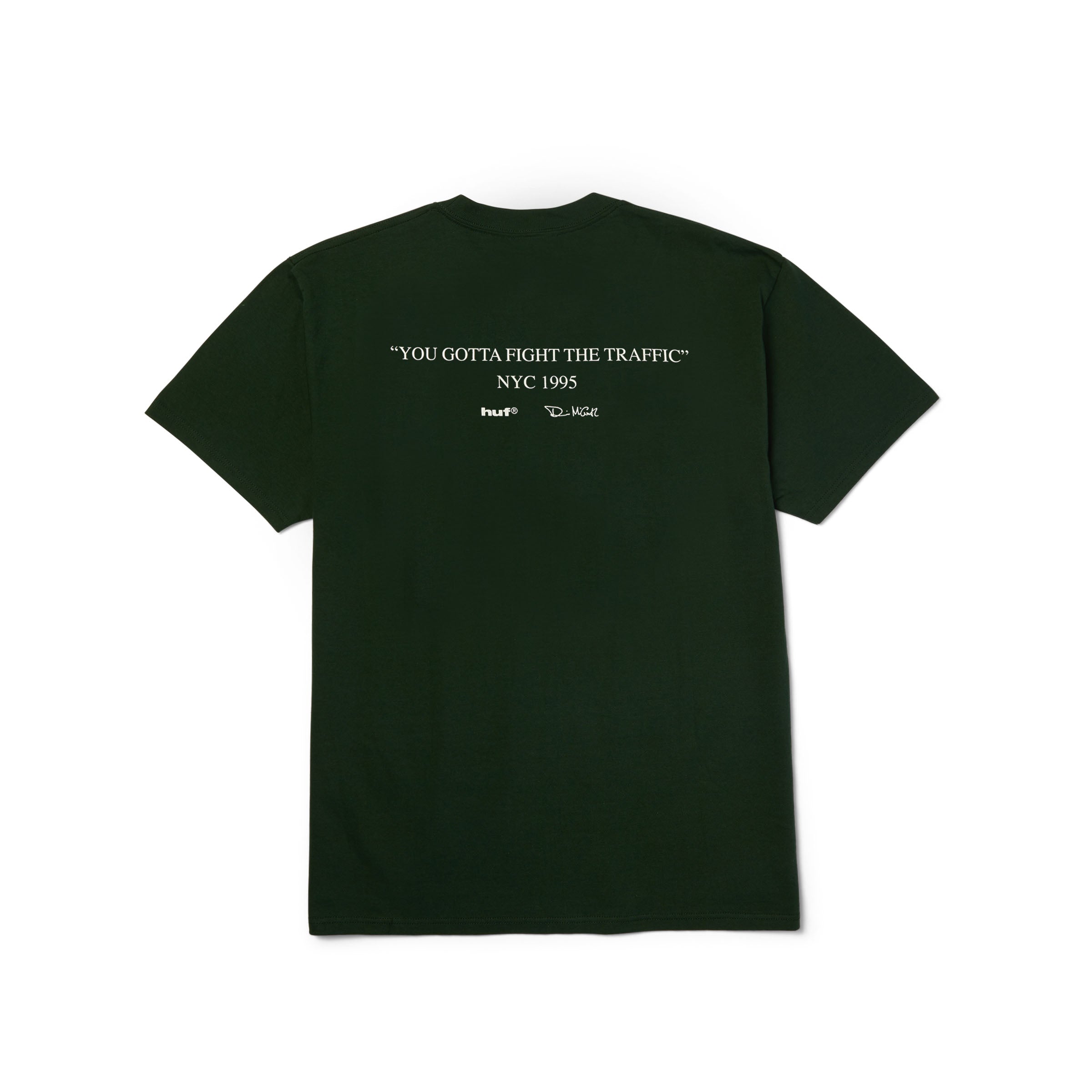 Huf Fight The Traffic T-shirt - People Skate and Snowboard