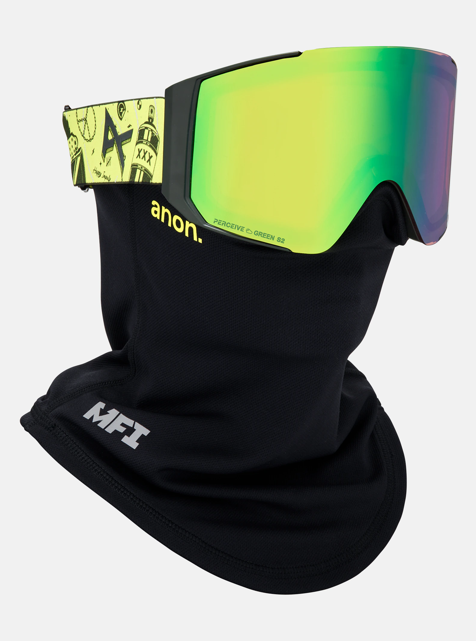 Anon Sync Goggles + Bonus Lens + MFI Face Mask - People Skate and Snowboard
