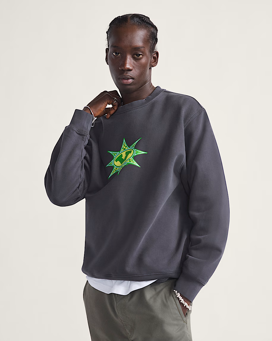 Vans Star Checker Crewneck Sweatshirt - People Skate and Snowboard