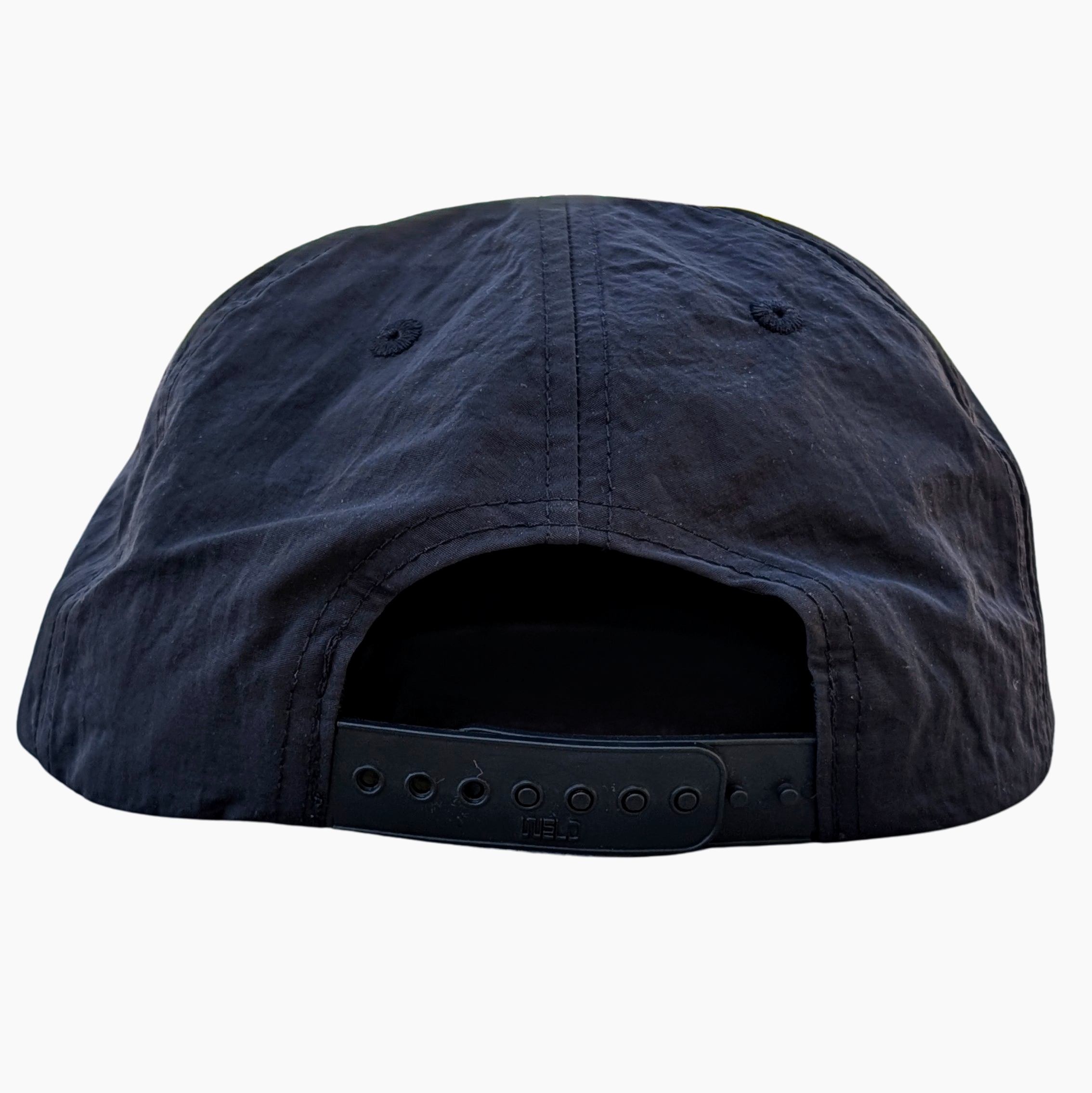 People Quad Logo Nylon Snapback Hat - People Skate and Snowboard