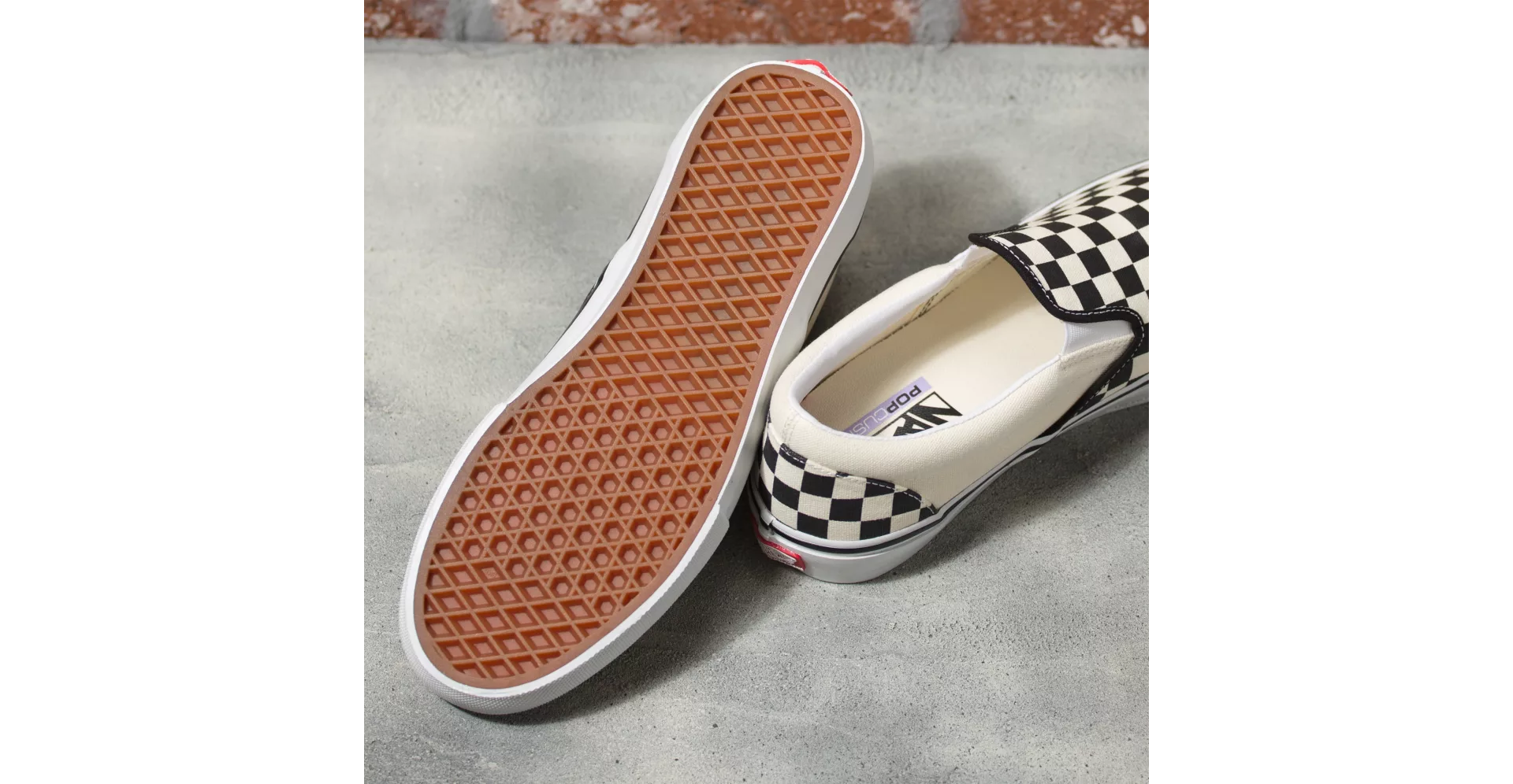 Vans Checkerboard Skate Slip-On Shoes - People Skate and Snowboard
