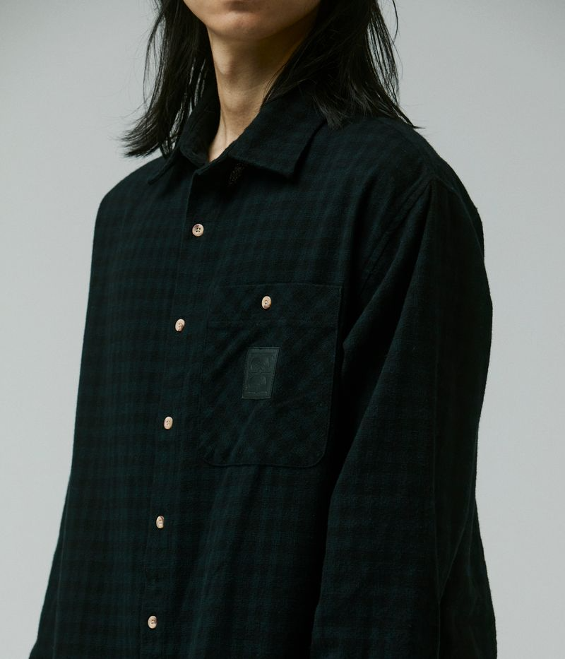 Former Merchandise Crux Flannel Long Sleeve Button Up Shirt - People Skate and Snowboard