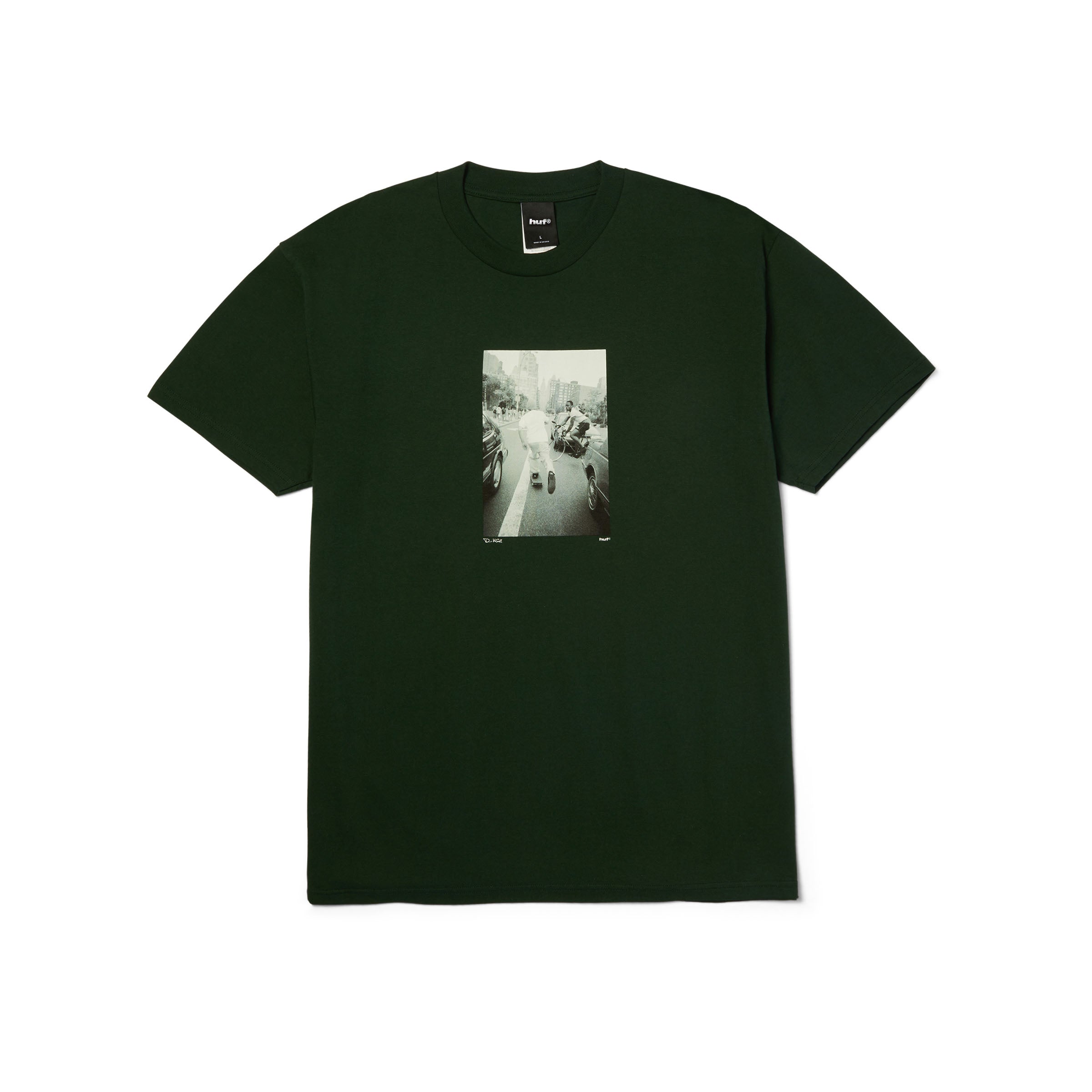 Huf Fight The Traffic T-shirt - People Skate and Snowboard