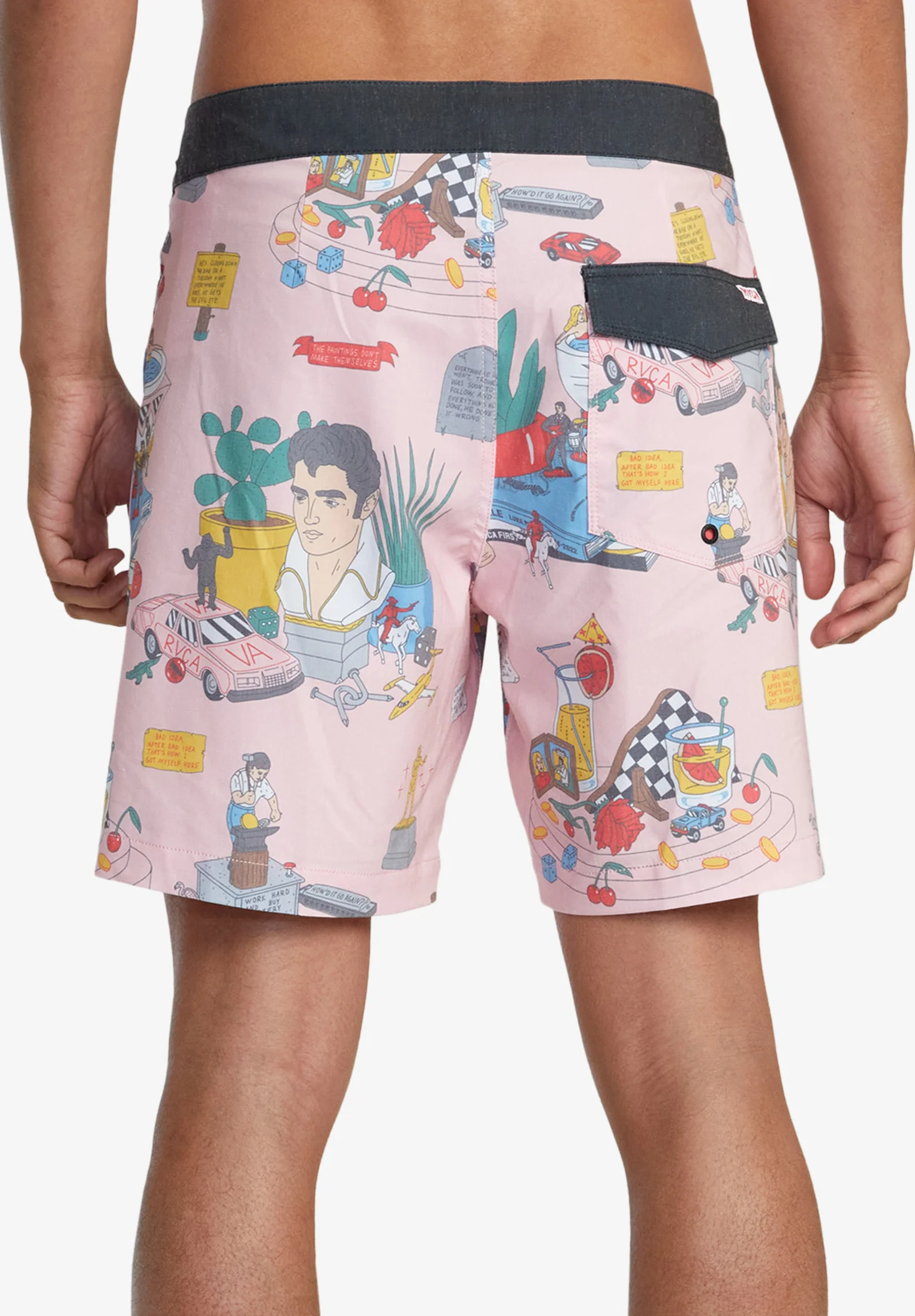 RVCA Luke P Boardshorts - People Skate and Snowboard