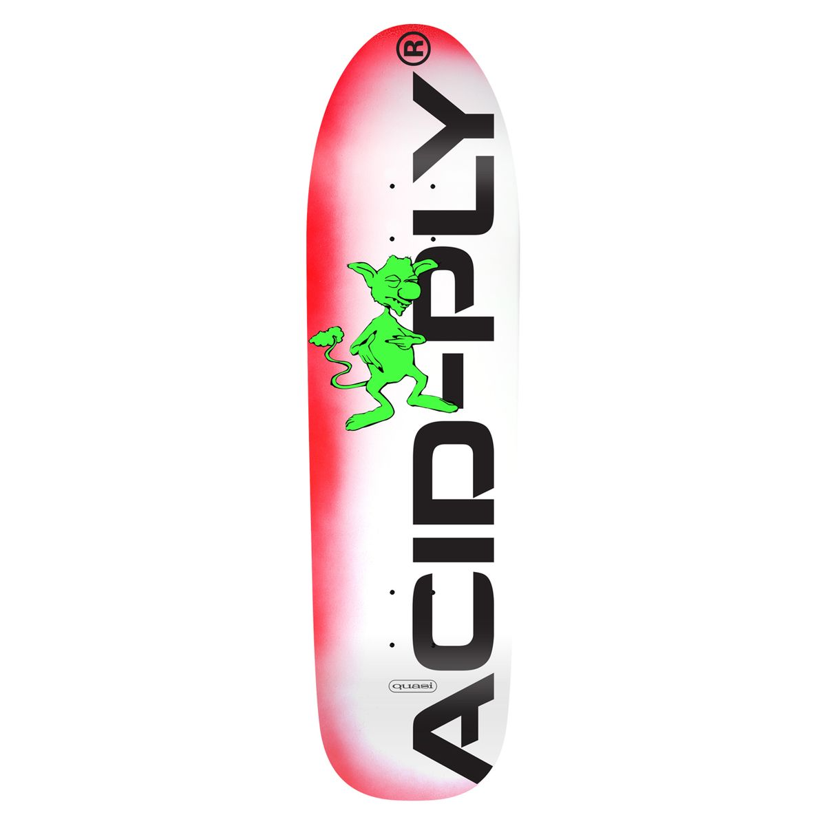 Quasi Freak Out Cruiser Skate Deck 9.0" - People Skate and Snowboard