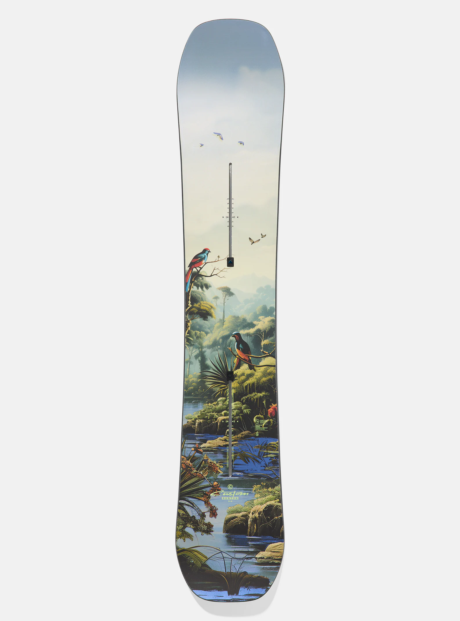 Burton Custom Camber Snowboard 'Jungle' 2026 - People Skate and Snowboard