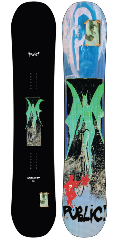 Public Statement Snowboard 2026 - People Skate and Snowboard