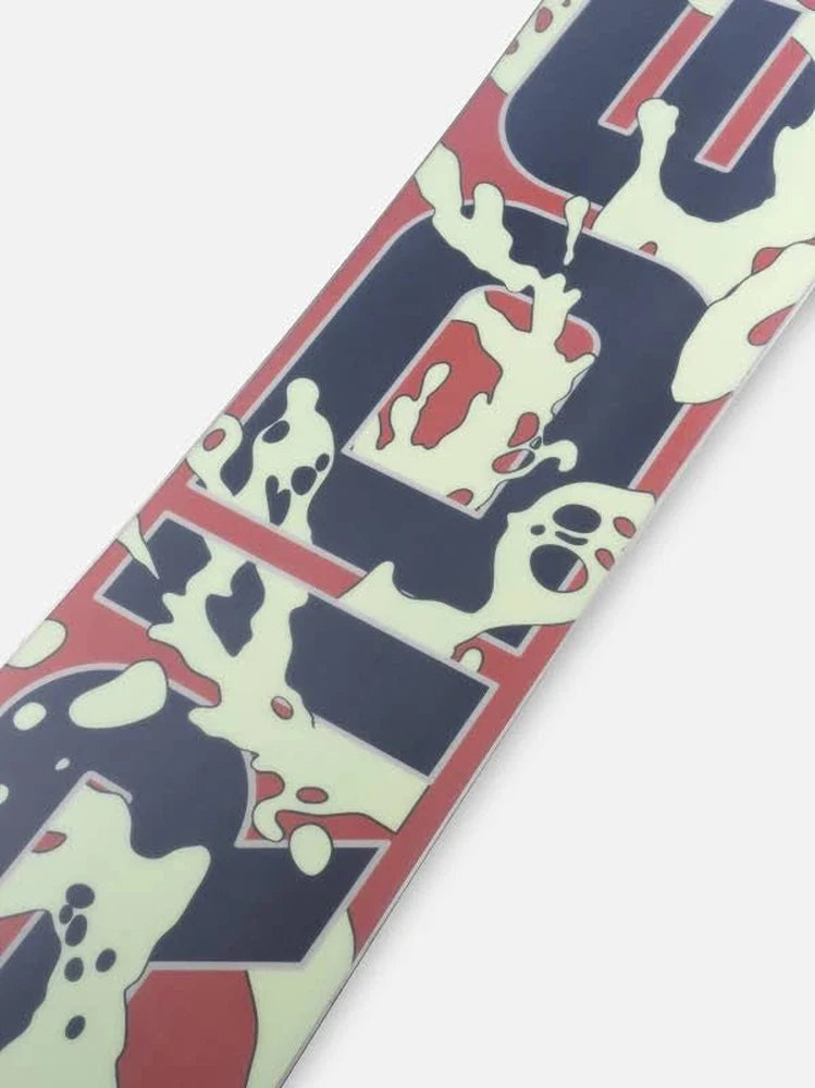 RIDE Zero 2027 snowboard – base graphic detail