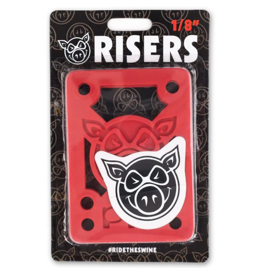 Pig Hard Riser Pads 1/8" - People Skate and Snowboard