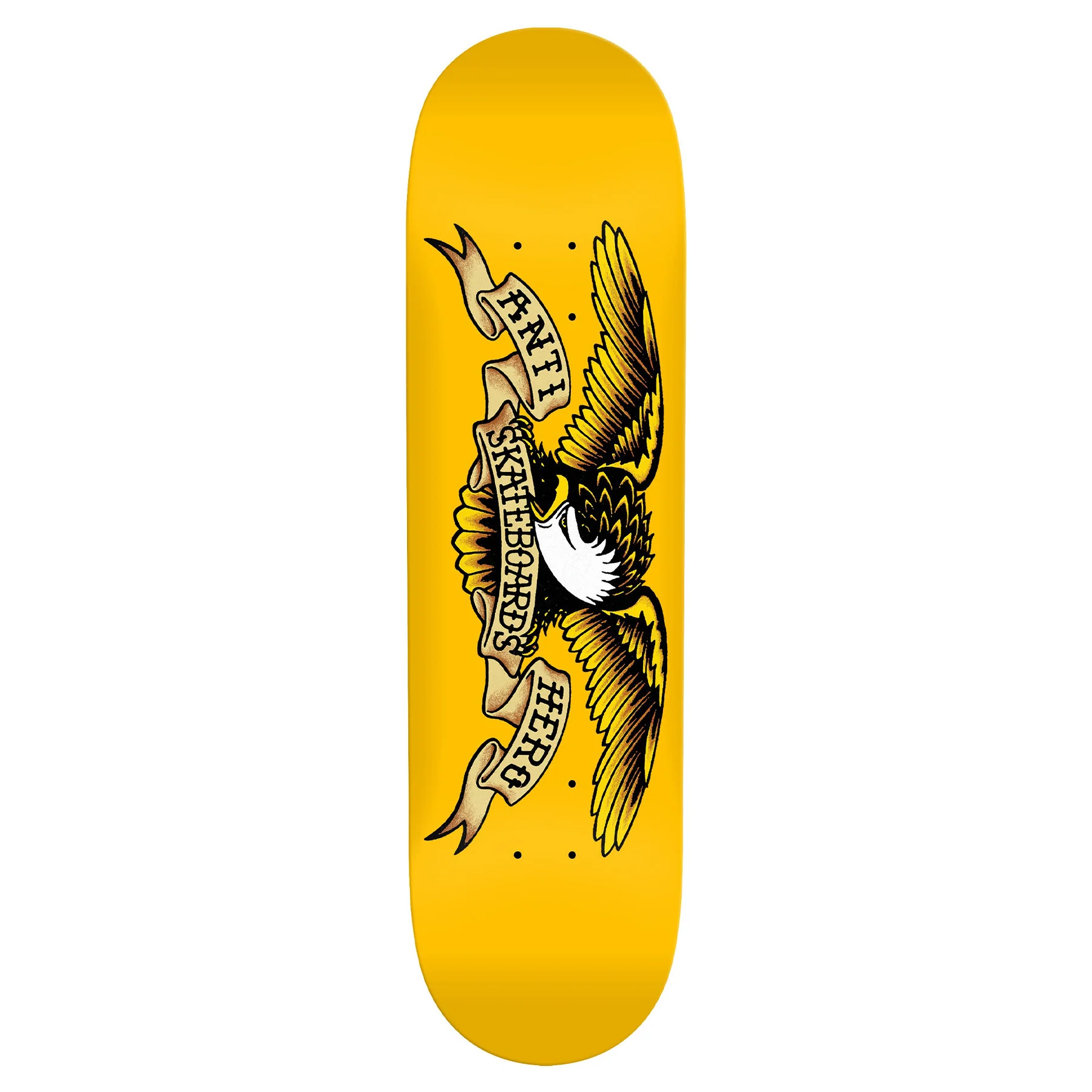 Anti Hero Team DBX Eagle Yellow Skate Deck 8.25" - People Skate and Snowboard