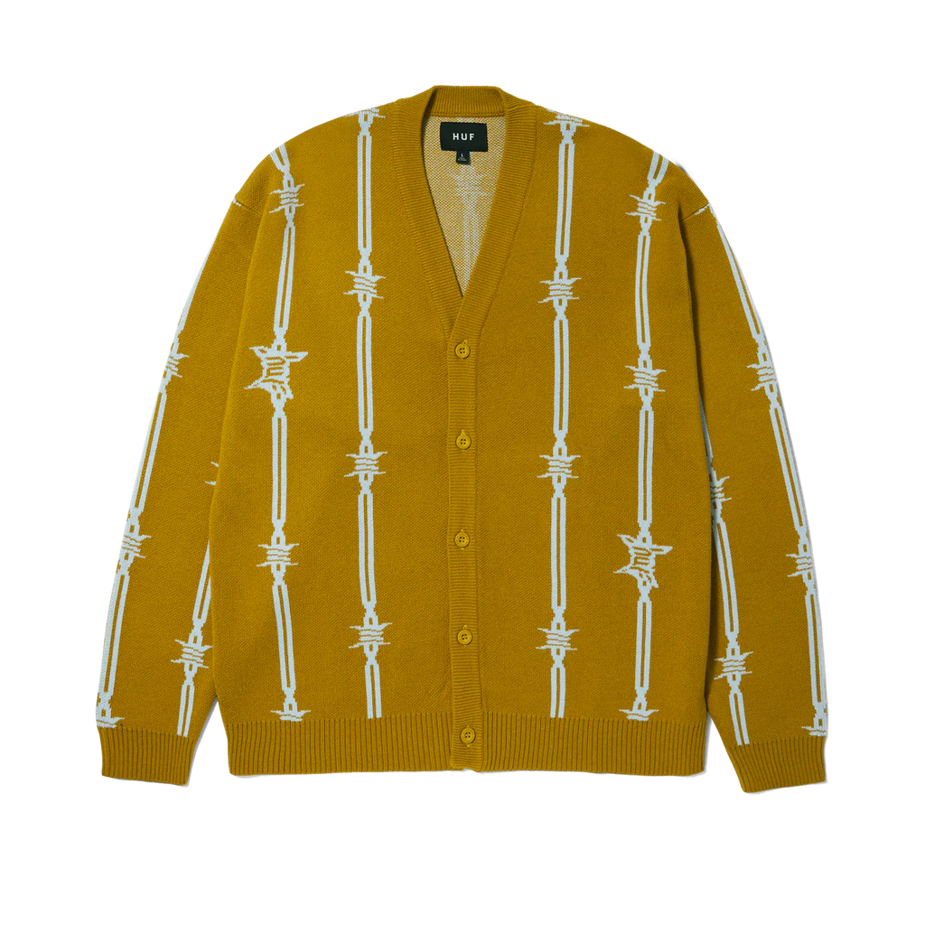 Huf Barbed Wire Cardigan - People Skate and Snowboard