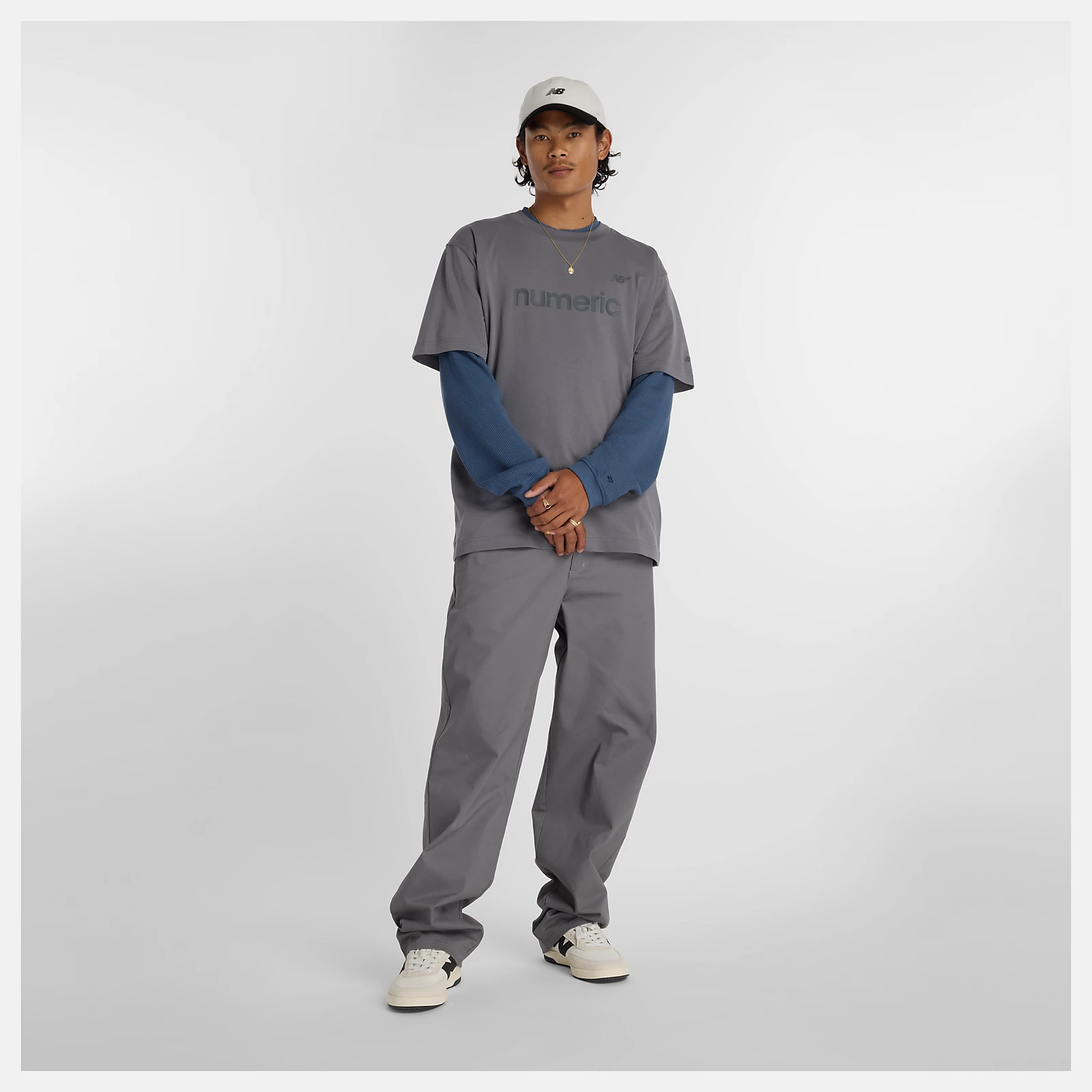 New Balance Numeric Cotton Tee - People Skate and Snowboard