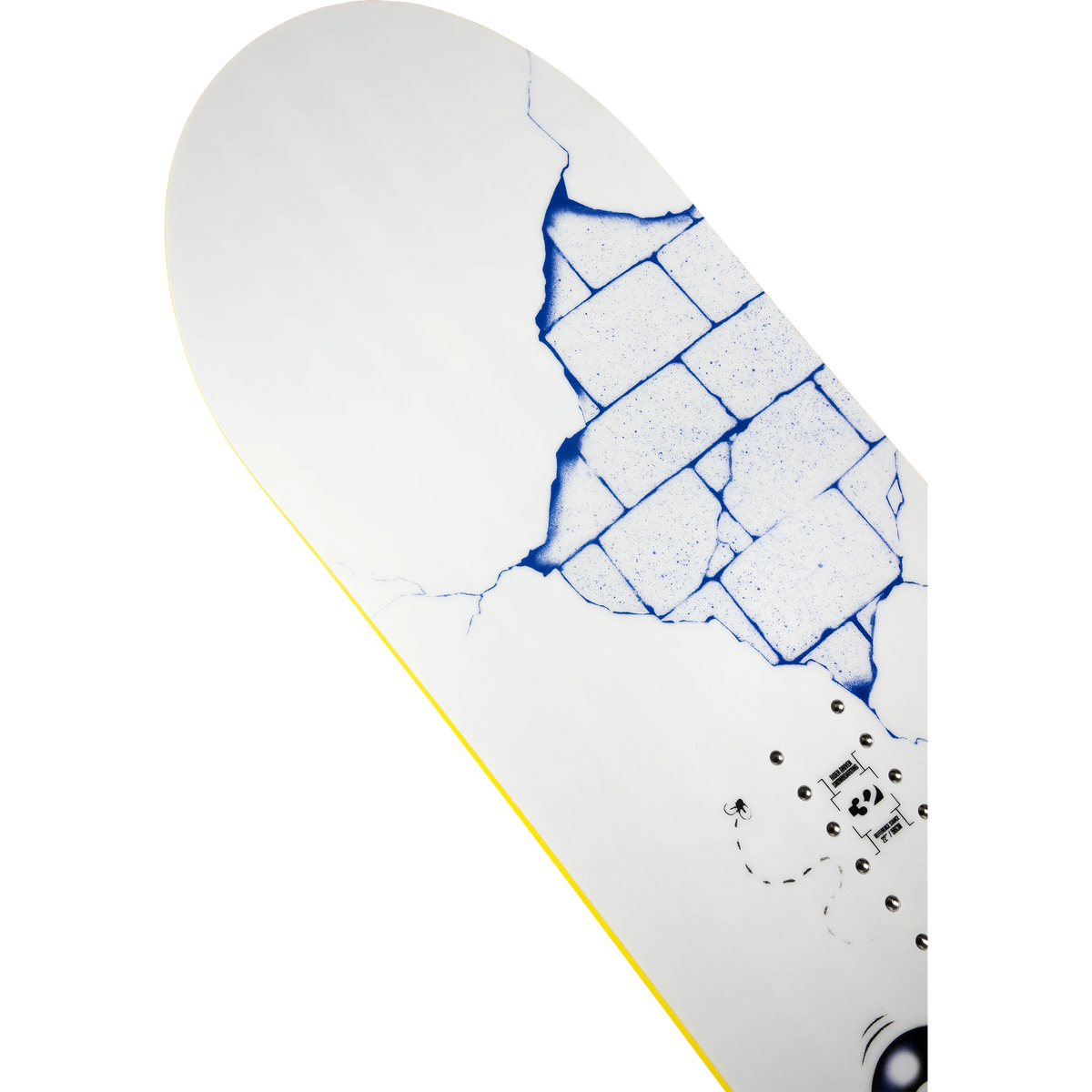 ThirtyTwo XXX Fava Pro snowboard for men, detailed board view