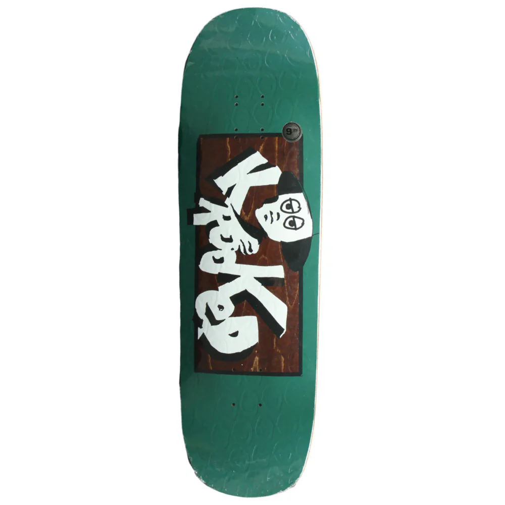 Krooked Team Incognito EMB Shaped Skate Deck 9.25" x 31.8" - People Skate and Snowboard