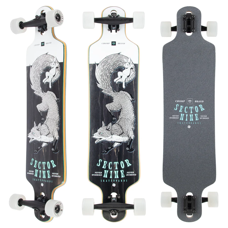 Sector 9 Bintang Silver Fox Complete - People Skate and Snowboard