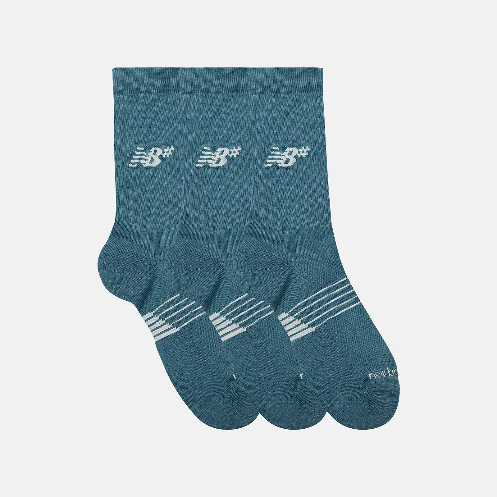 New Balance Active Numeric Crew Socks 3 Pack - People Skate and Snowboard