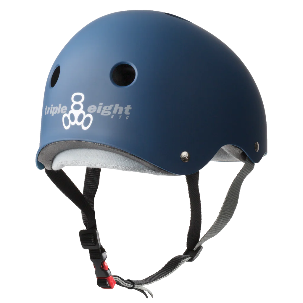 Triple 8 Certified Sweatsaver Skate Helmet - People Skate and Snowboard
