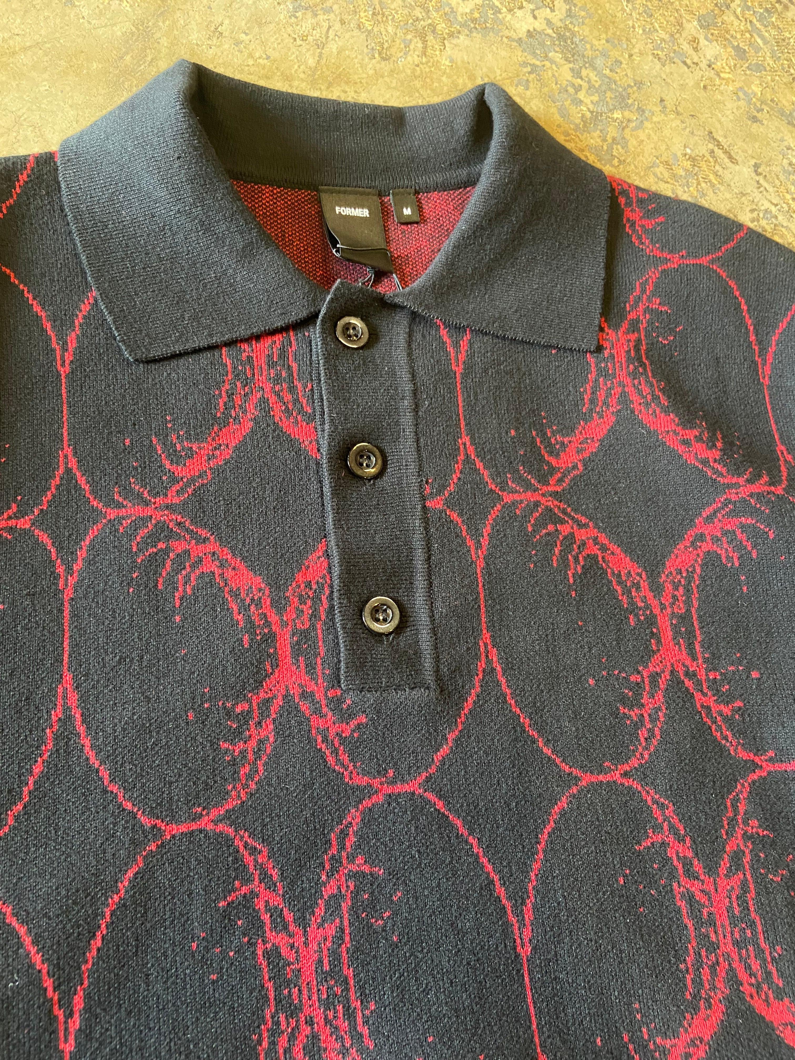 Former Coil Knit Long Sleeve Polo Sweater - People Skate and Snowboard