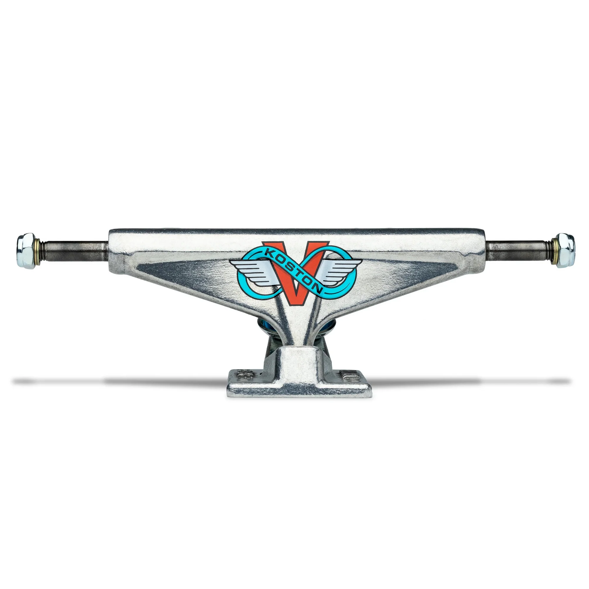 Venture Koston V8 Polished Trucks 5.6 Hi - People Skate and Snowboard