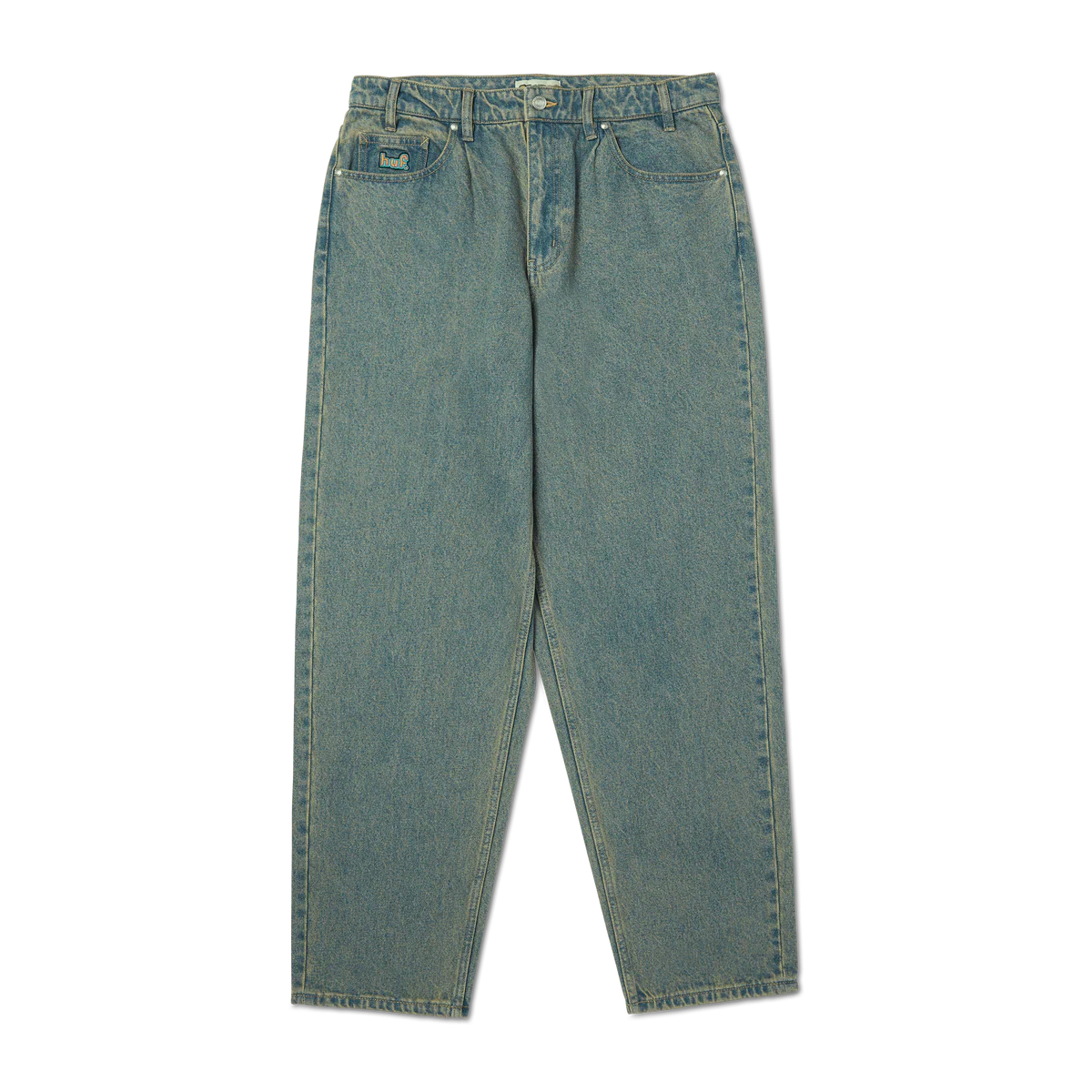 Huf Cromer Washed Pant Indigo Earth - People Skate and Snowboard