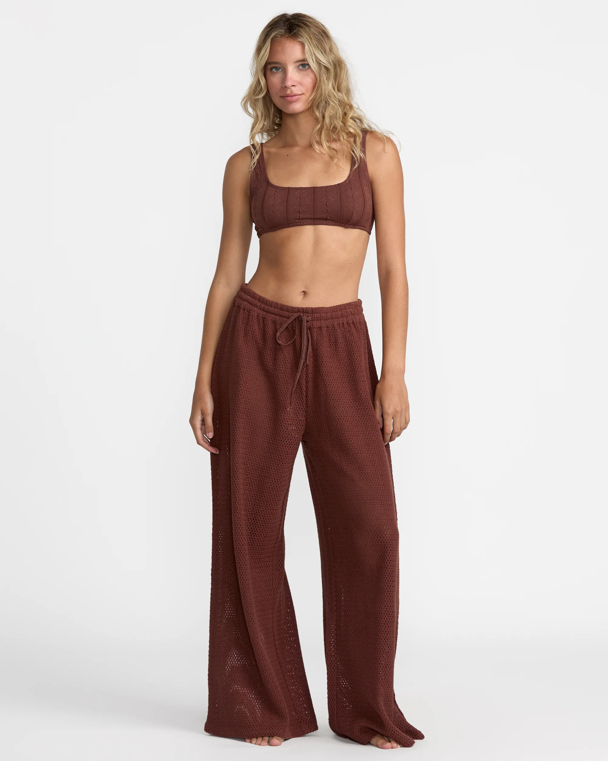 RVCA Womens Fade Crochet Pants - People Skate and Snowboard