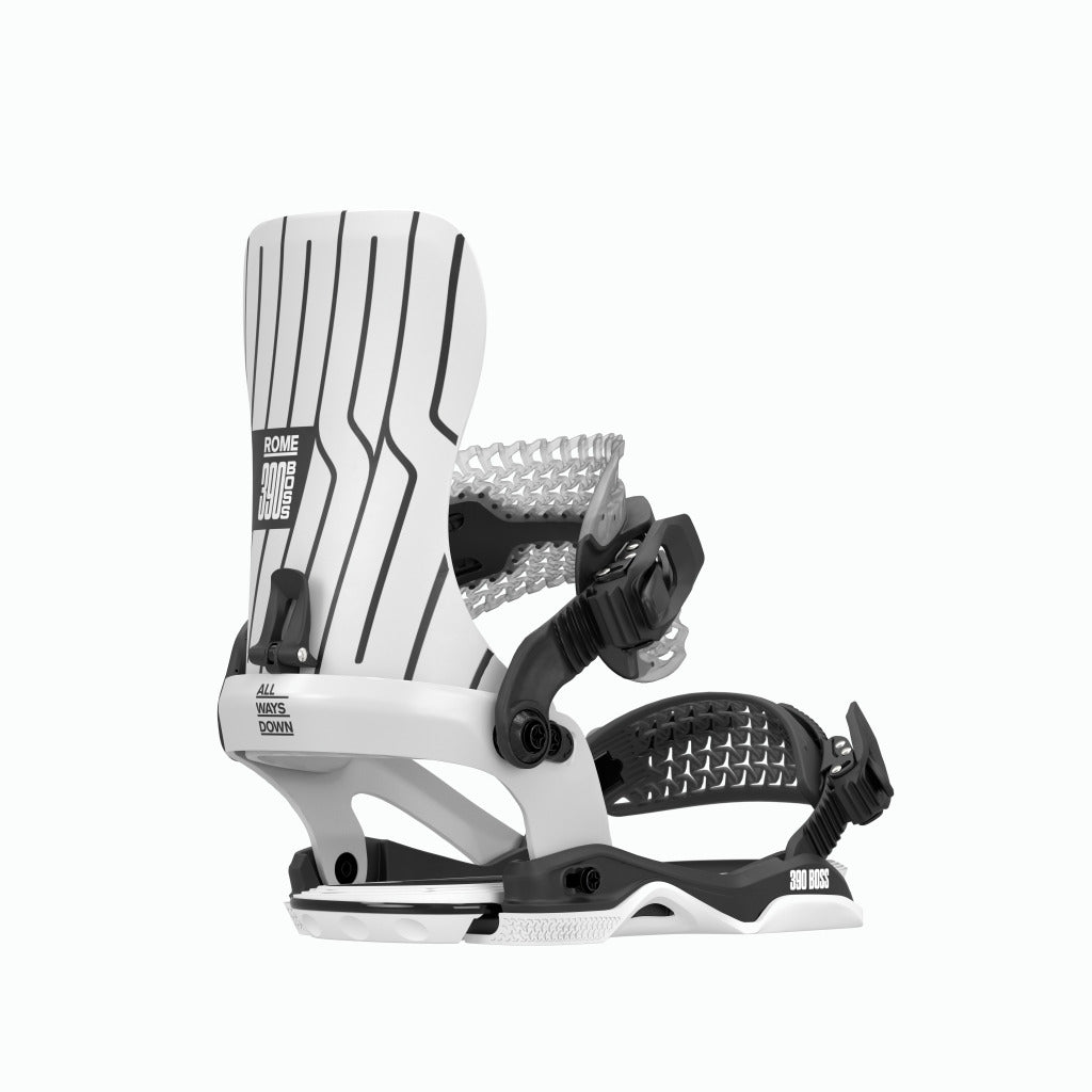 Rome 390 Boss AW Snowboard Bindings 2026 - People Skate and Snowboard
