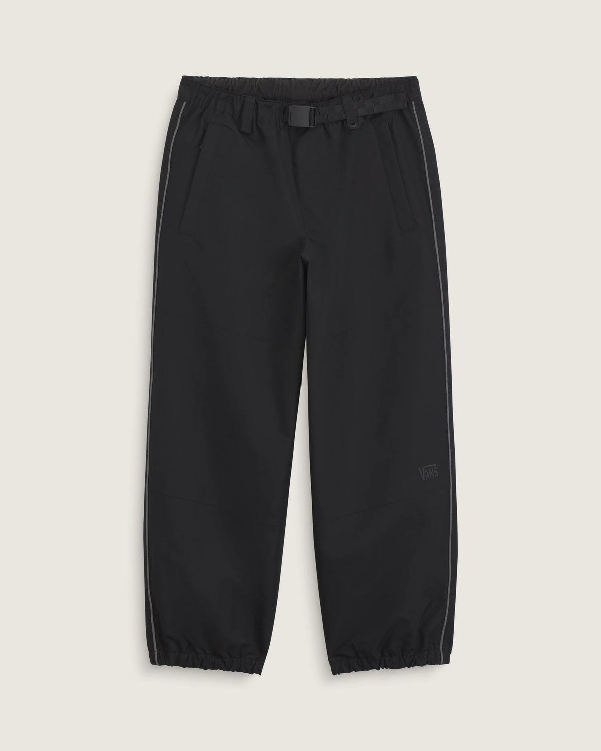 vans kingvale 2l park pants black front