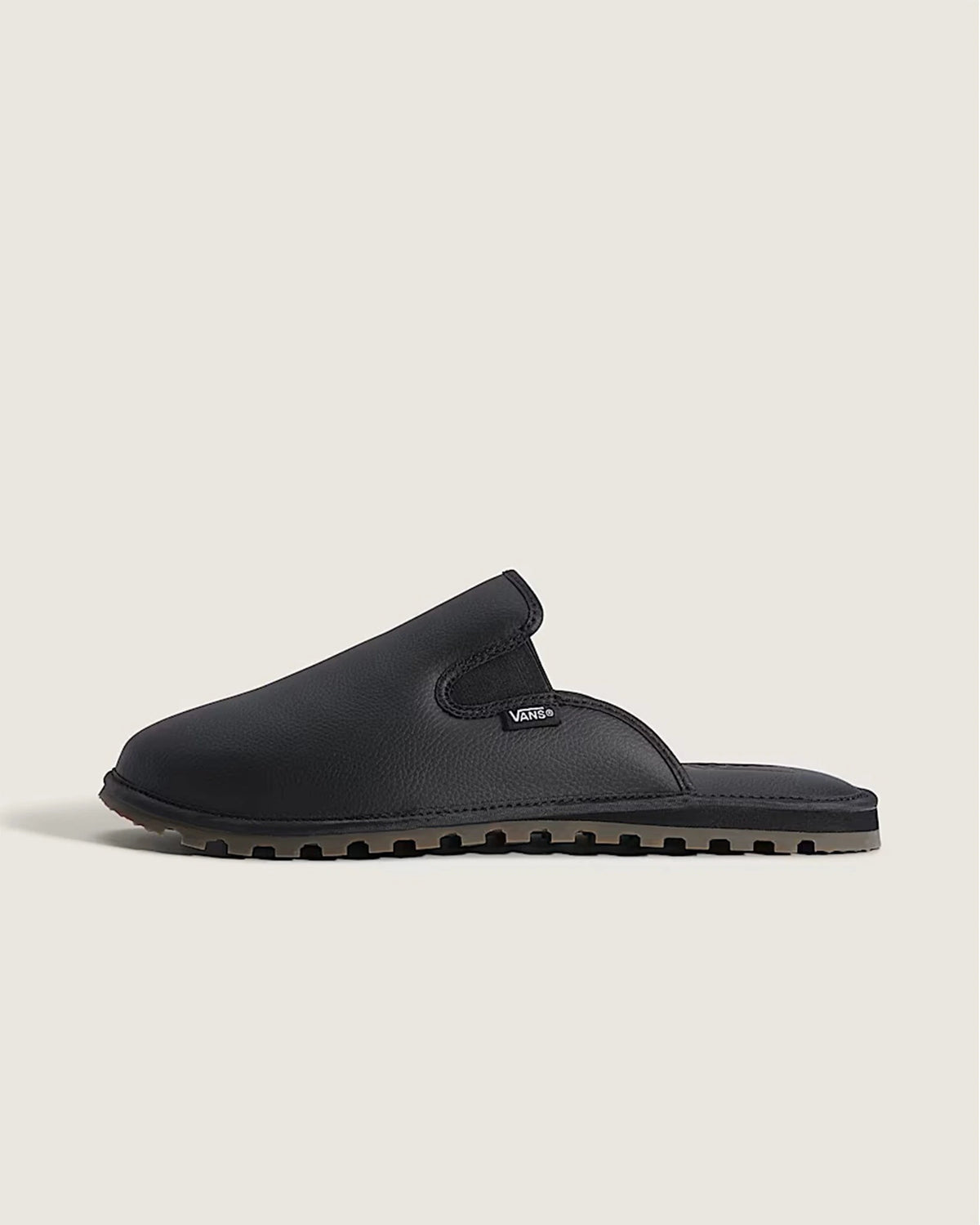 vans mountain mule blackout side