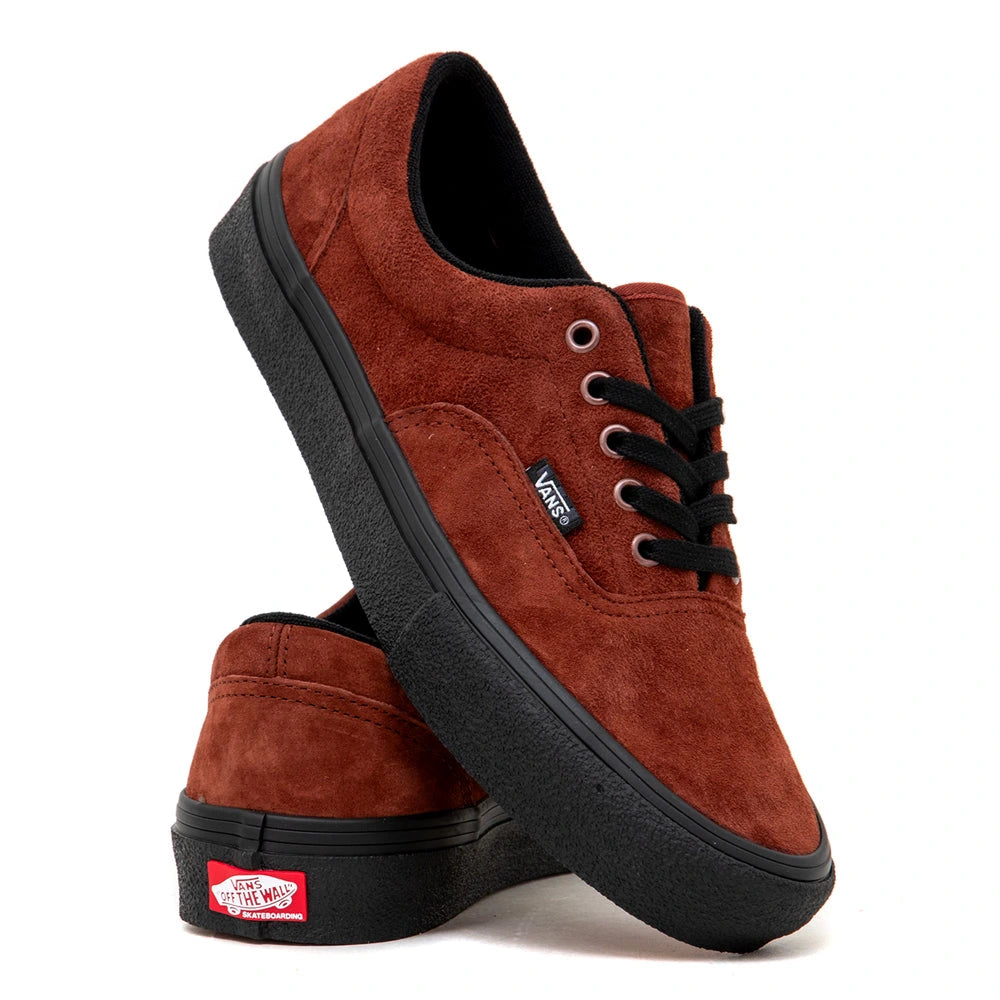 vans skate era black rust heels and pair