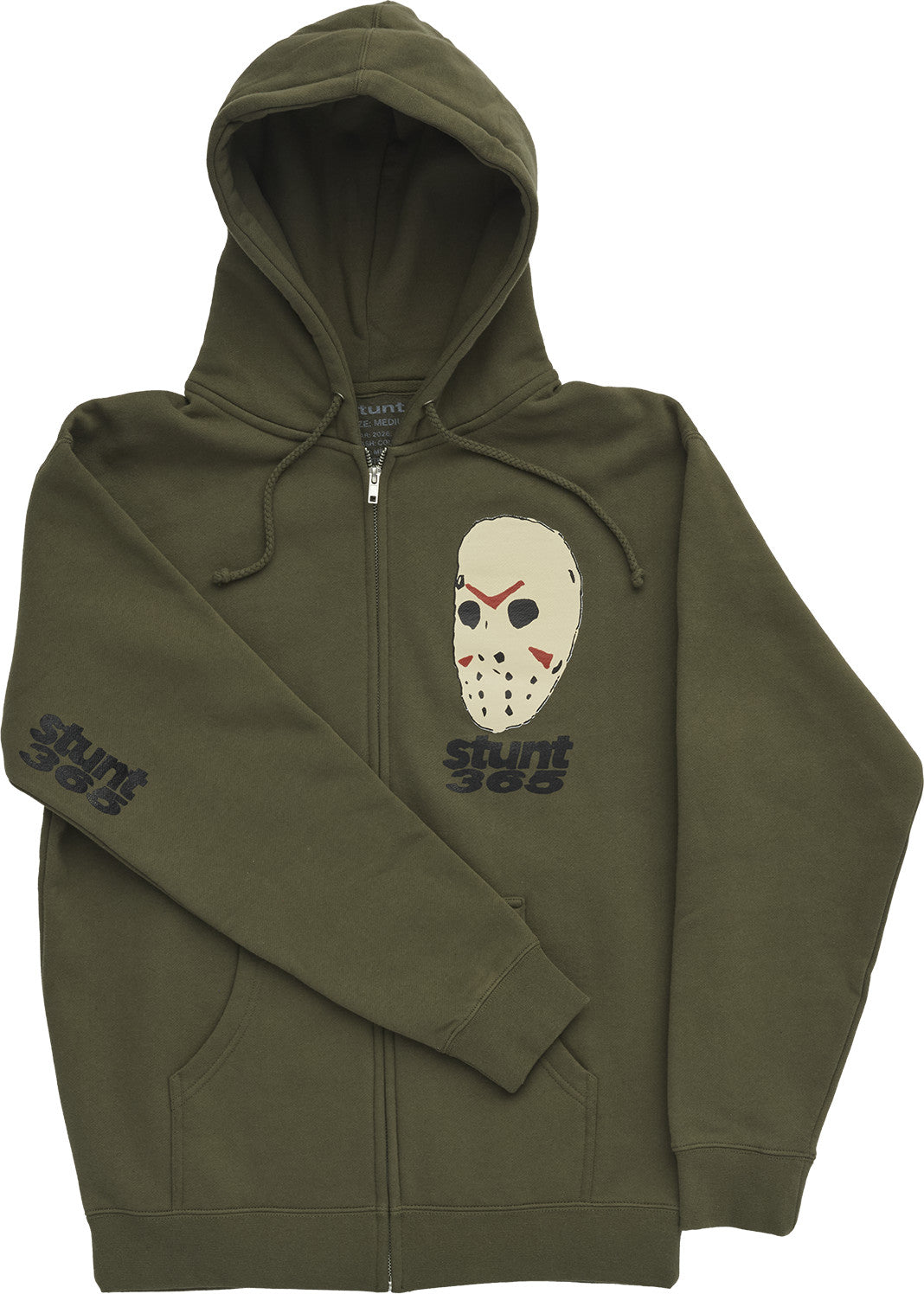 Stunt365 Jason Mask Zip Hoodie - People Skate and Snowboard