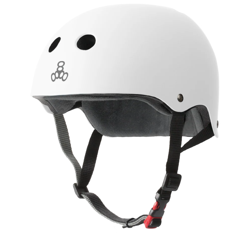 Triple 8 Certified Sweatsaver Skate Helmet - People Skate and Snowboard