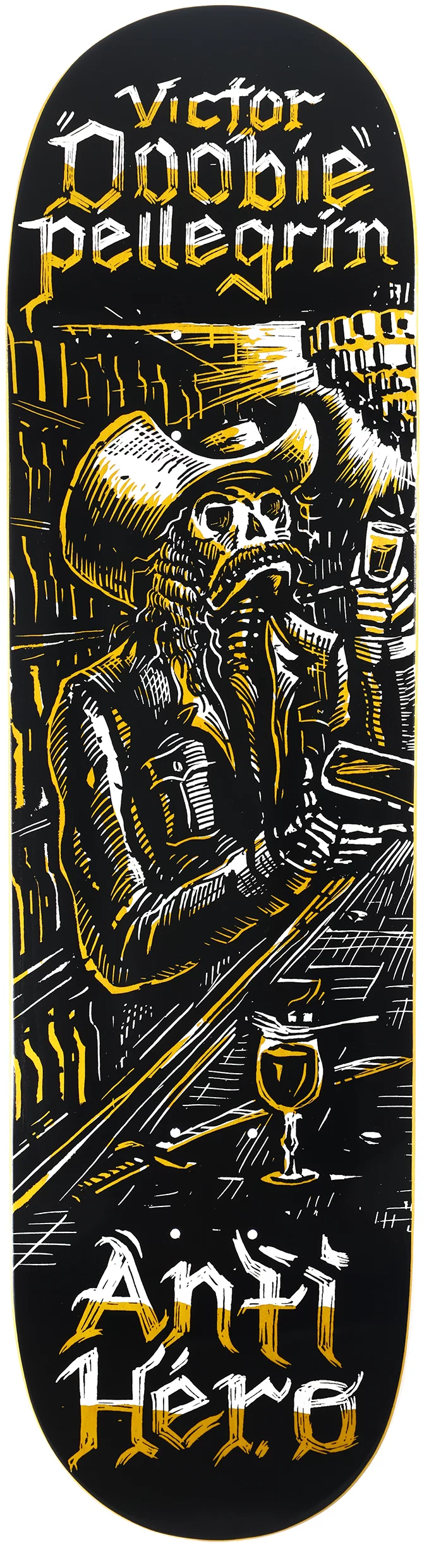 Anti Hero Doobie Absentes Skate Deck 8.75" - People Skate and Snowboard