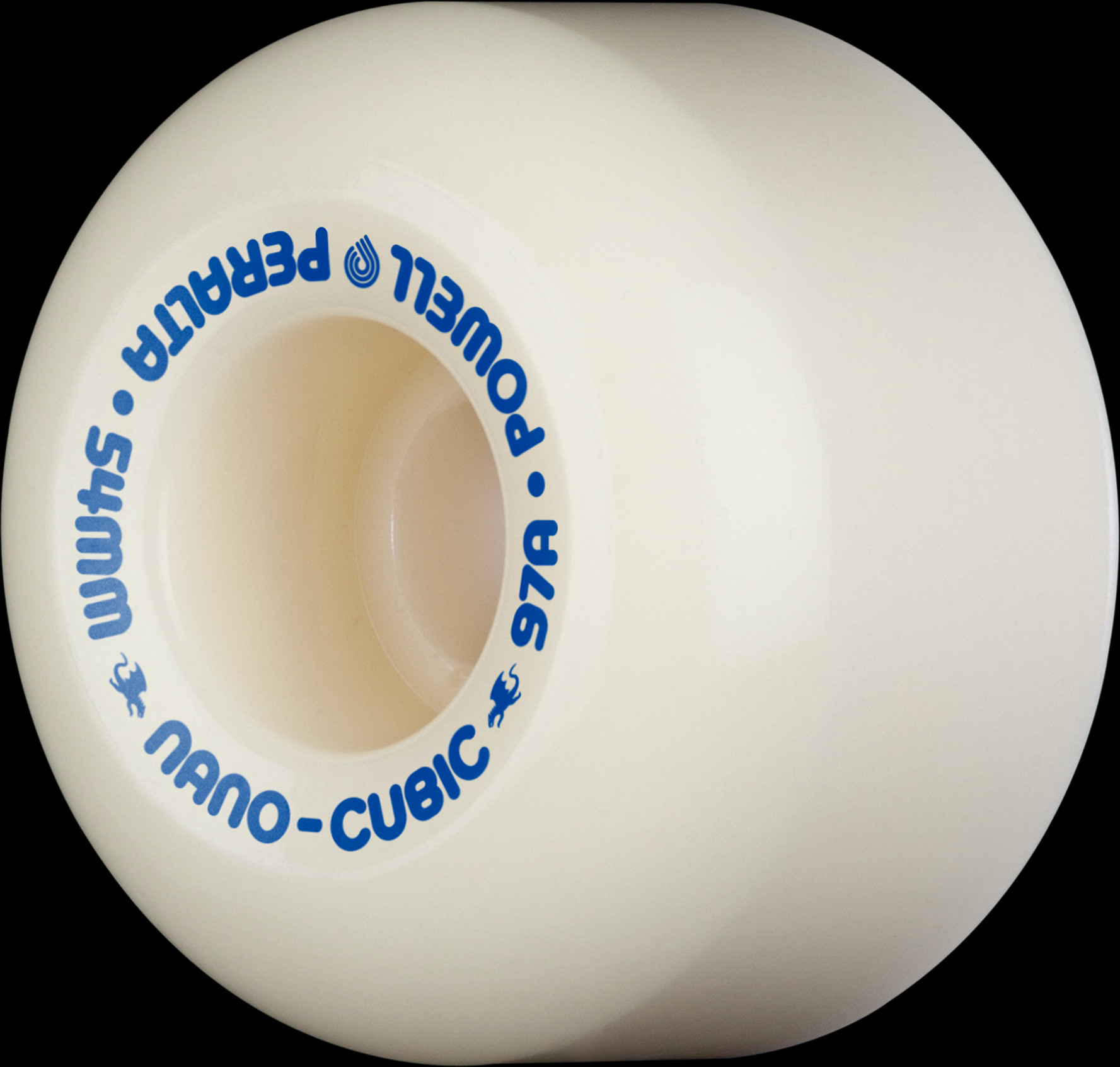 Powell Dragon Formula Blue Andy Anderson Nano Cubic 97a 54mm x 36mm Skateboard Wheels - People Skate and Snowboard